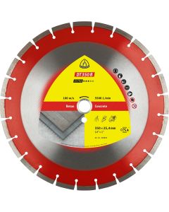Klingspor - DT 350 B Extra - Grote diamantschijven - 400 x 25.4mm