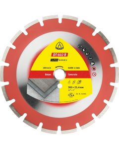 Klingspor - DT 602 B Supra - Grote diamantschijven - 400 x 25.4mm - Brede vertanding