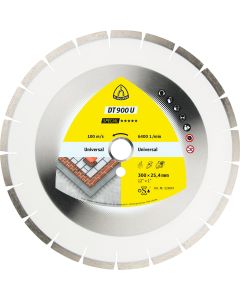 Klingspor - DT 900 U Special - Grote diamantschijven - 400 x 30mm - 28 segmenten