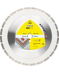 Klingspor - DT 900 US Special - Grote diamantschijven - 400 x 25.4mm met sandwich-kern