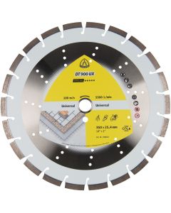 Klingspor - DT 900 UX Special - Grote diamantschijven - 400 x 25.4mm - Matrix segment