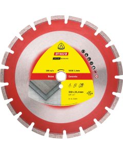 Klingspor - DT 902 B Special - Grote diamantschijven - 400 x 25.4mm - Brede vertanding