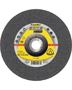 Klingspor - A 24 R Supra - afbraamschijven - 125 x 4 x 22.23mm - gekromd