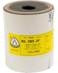 Klingspor - KL 385 JF - schuurrollen - schuurlinnen - 115 x 5000mm - K320