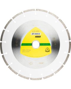 Klingspor - DT 300 U Extra - Grote diamantschijven - 300 x 20mm - 17 segmenten