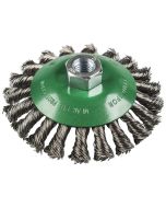 Klingspor - BK 600 Z - Kegelborstel - 100mm - M 14 - RVS