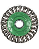 Klingspor - BR 600 Z - Borstelwiel - 178 mm - getordeerd RVS draad