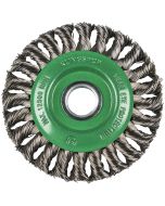 Klingspor - BR 600 Z - Borstelwiel - 115 mm - getordeerd RVS draad