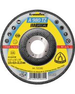 Klingspor - A 980 TZ Special - doorslijpschijven - 115 x 0.8 x 22.23mm - gekromd