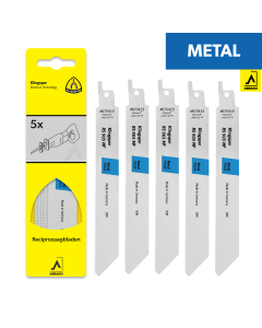 Klingspor - Reciprozaagblad - RS 903 MF - 150 mm - Staal & Alu