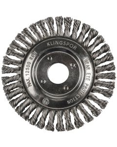 Klingspor - BRP 600 Z - Rondborstel - 178 mm - getordeerd staaldraad