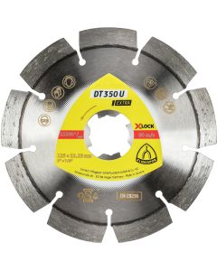 Klingspor - DT 350 U Extra - Diamantschijven X-LOCK - 125 x 22.23mm