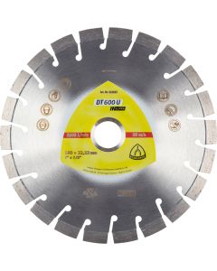 Klingspor - DT 600 U Supra - Diamantschijven - 180 x 22.23mm - Korte vertanding