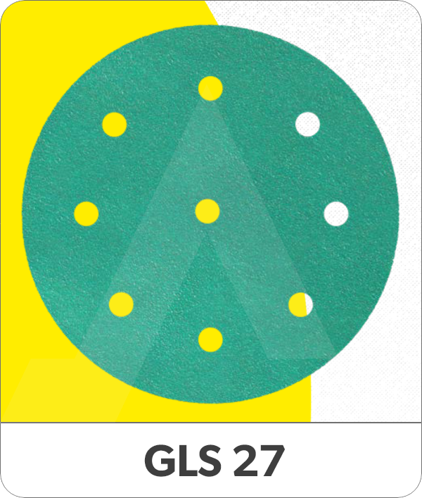 schuurschijf 125mm stansvorm GLS27