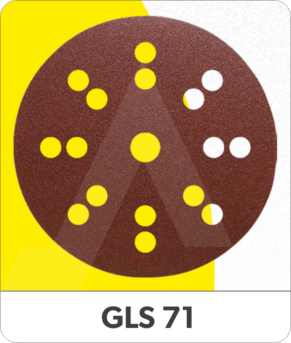 schuurschijf 125mm stansvorm GLS71