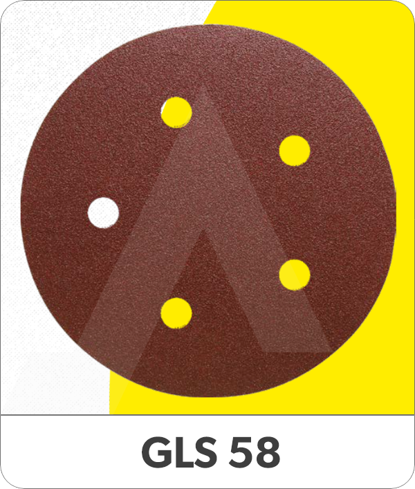 schuurschijf 125mm stansvorm GLS58
