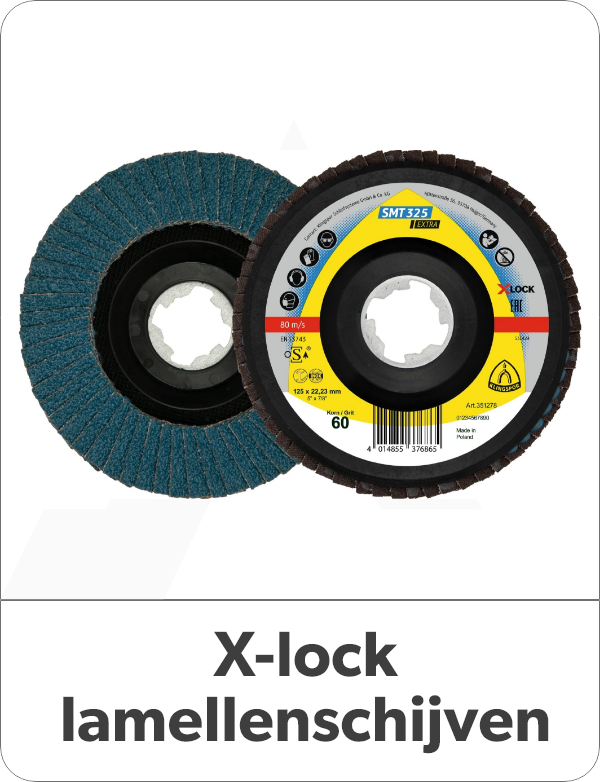 x-lock lamellenschijven